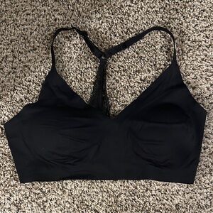 Victoria's Secret Black Lace-Back Bralette NWOT